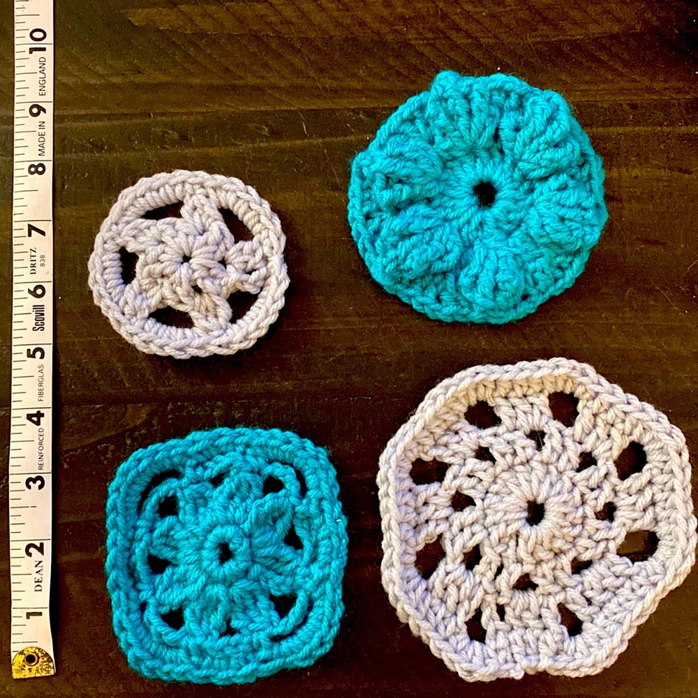 Handmade washcloths/make up removers